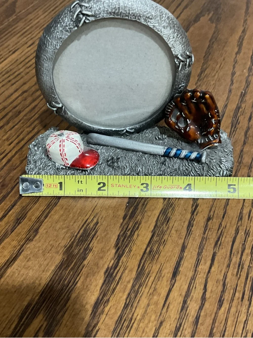 Baseball Photo Frame with Bat, Mitt & Hat + bonus souvenir bat Field of Dreams